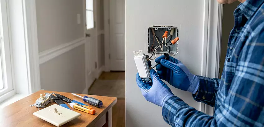 Motion Sensor Light Switch Replacement in Birmingham