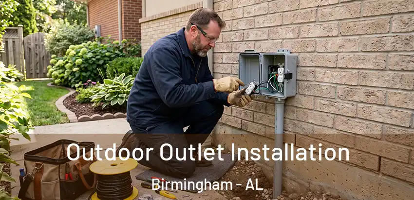  Outdoor Outlet Installation Birmingham - AL