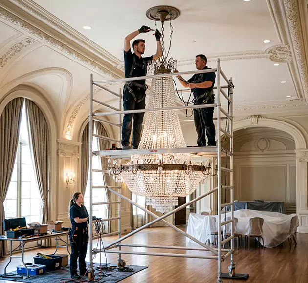Professional Chandelier Installation: Your Local Fixture Team in Birmingham, AL